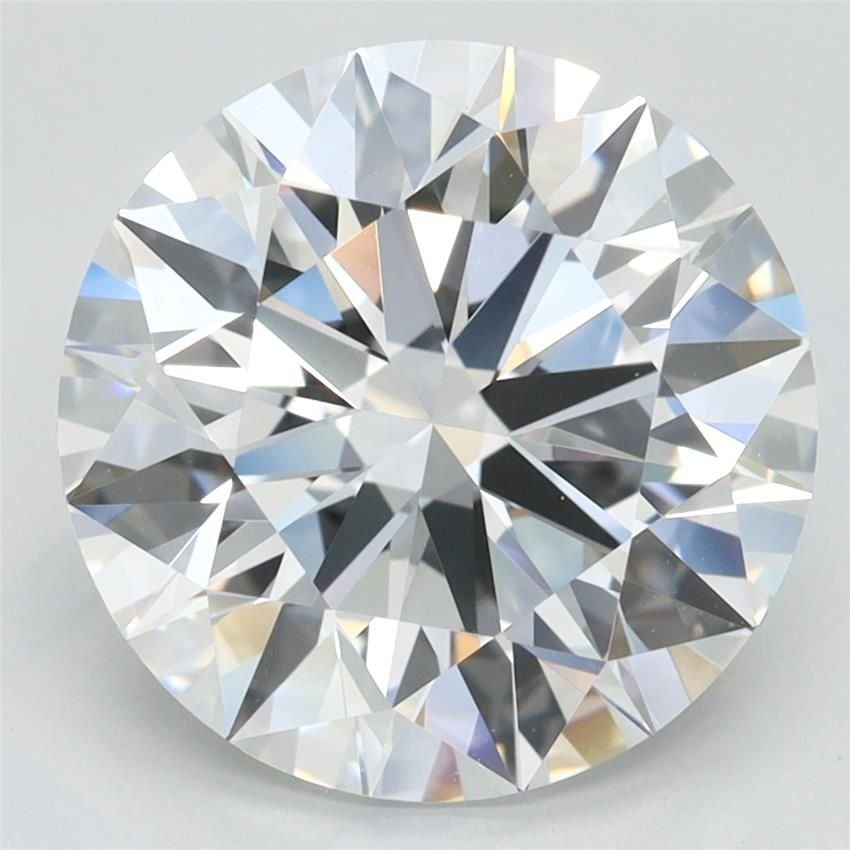 4.43ct E VVS1 Rare Carat Ideal Cut Round Lab Grown Diamond