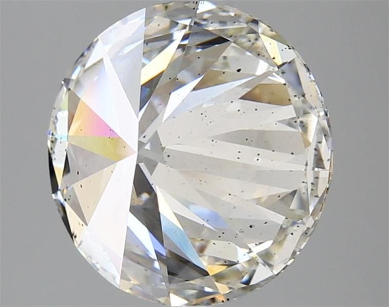 3.84ct G SI1 Rare Carat Ideal Cut Round Lab Grown Diamond