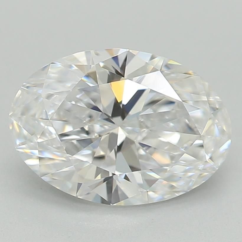 1.03ct D VS1 Rare Carat Ideal Cut Oval Lab Grown Diamond