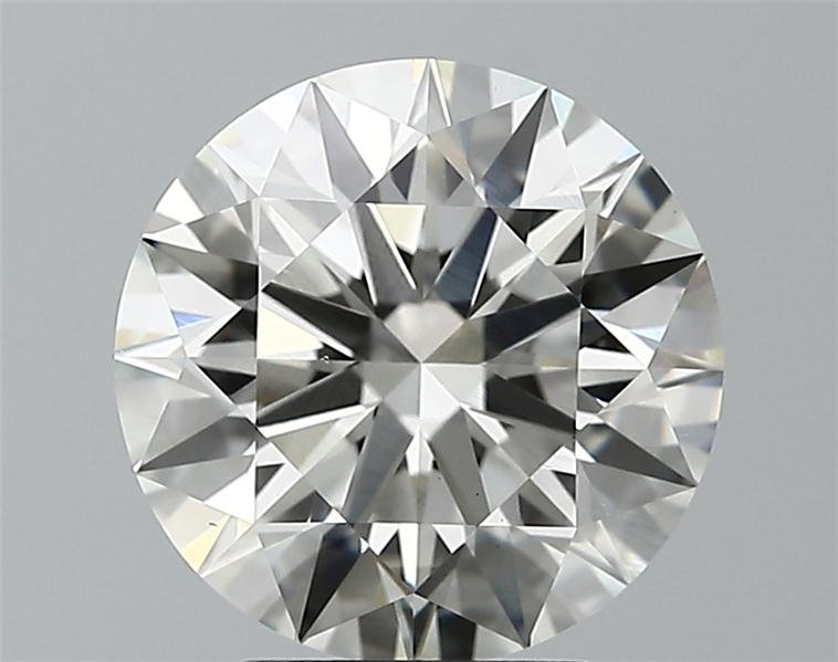 3.01ct I VS1 Rare Carat Ideal Cut Round Lab Grown Diamond