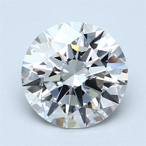 1.72ct E IF Rare Carat Ideal Cut Round Diamond