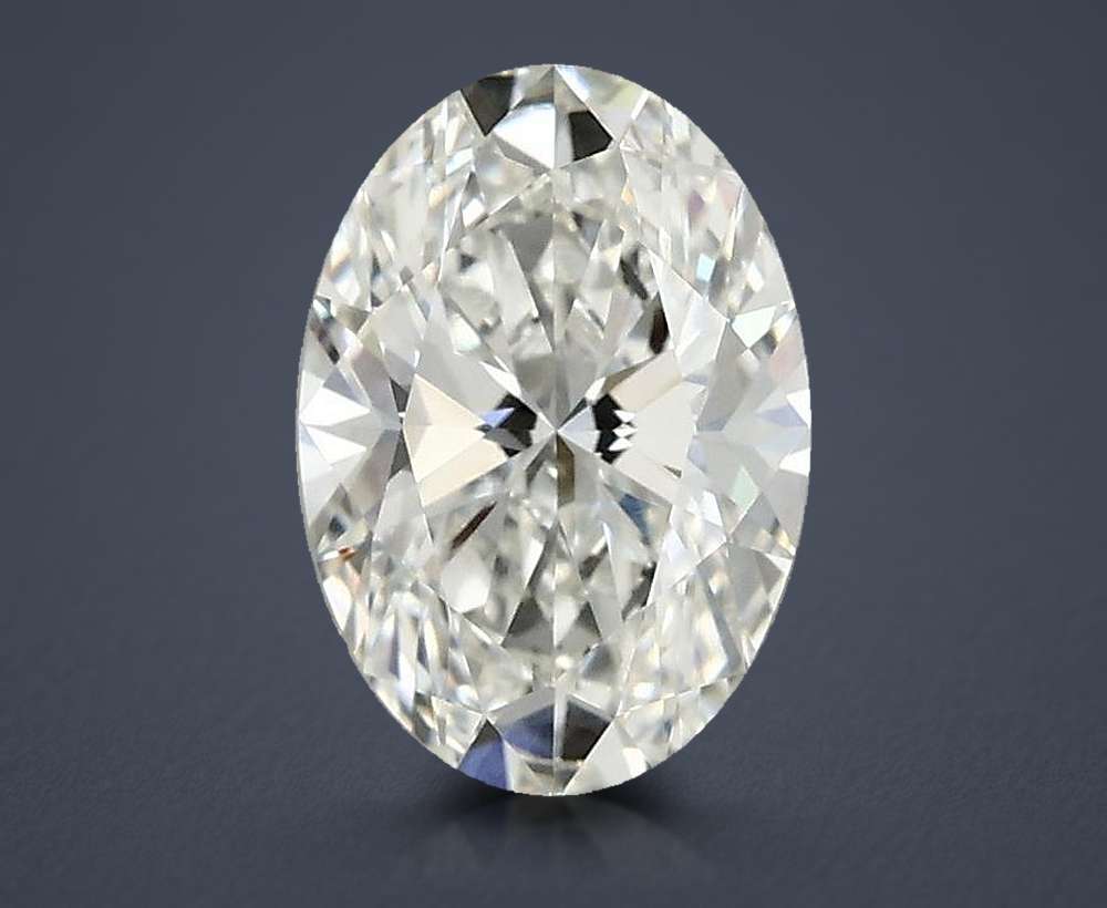 1.42 Carat Oval Lab Diamond