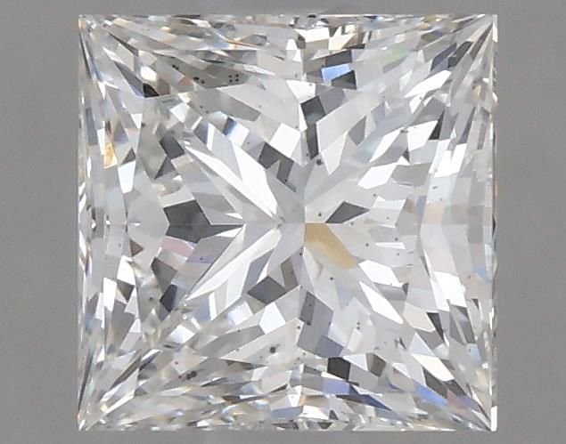 1.28ct G SI1 Rare Carat Ideal Cut Princess Lab Grown Diamond