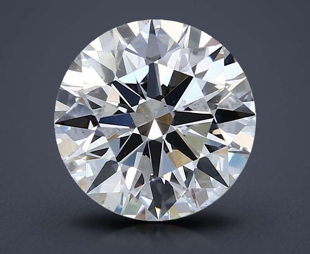 3.03 Carat Round Lab Diamond