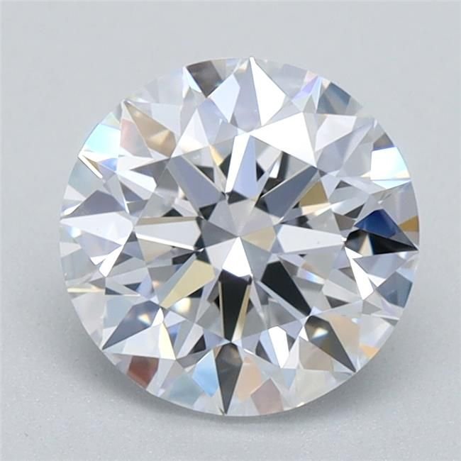 2.37ct F VS1 Rare Carat Ideal Cut Round Lab Grown Diamond