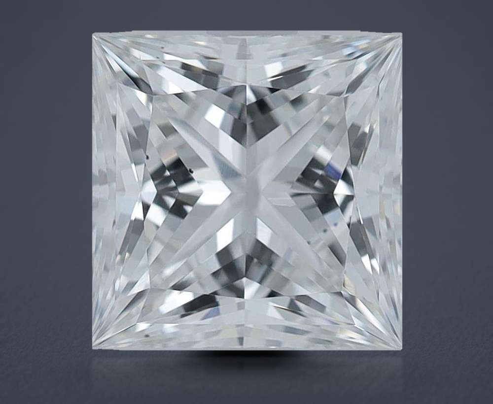 1.82 Carat Princess Lab Diamond