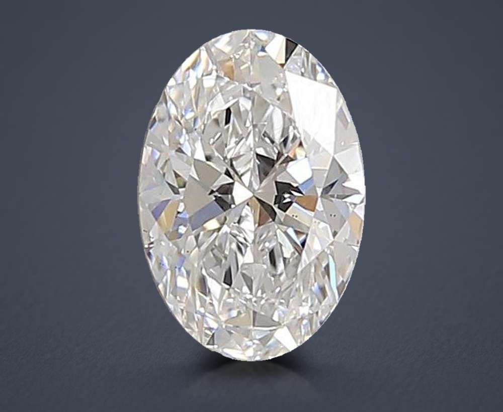 1.00 Carat Oval Lab Diamond
