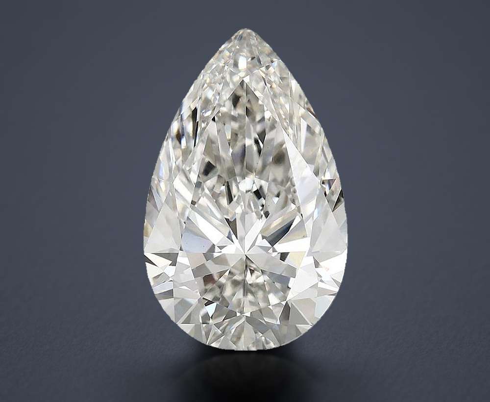 6.01 Carat Pear Lab Diamond