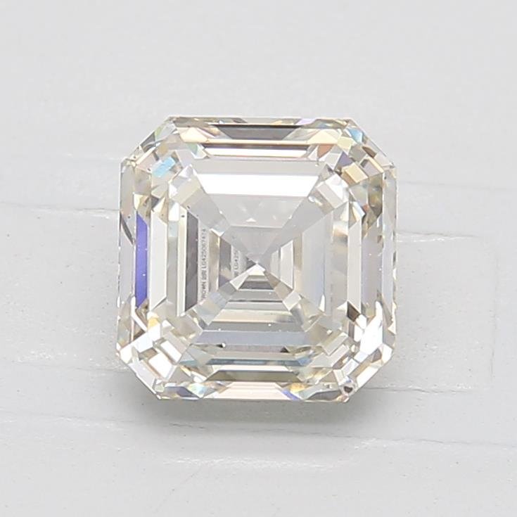 2.07ct J SI1 Rare Carat Ideal Cut Asscher Lab Grown Diamond