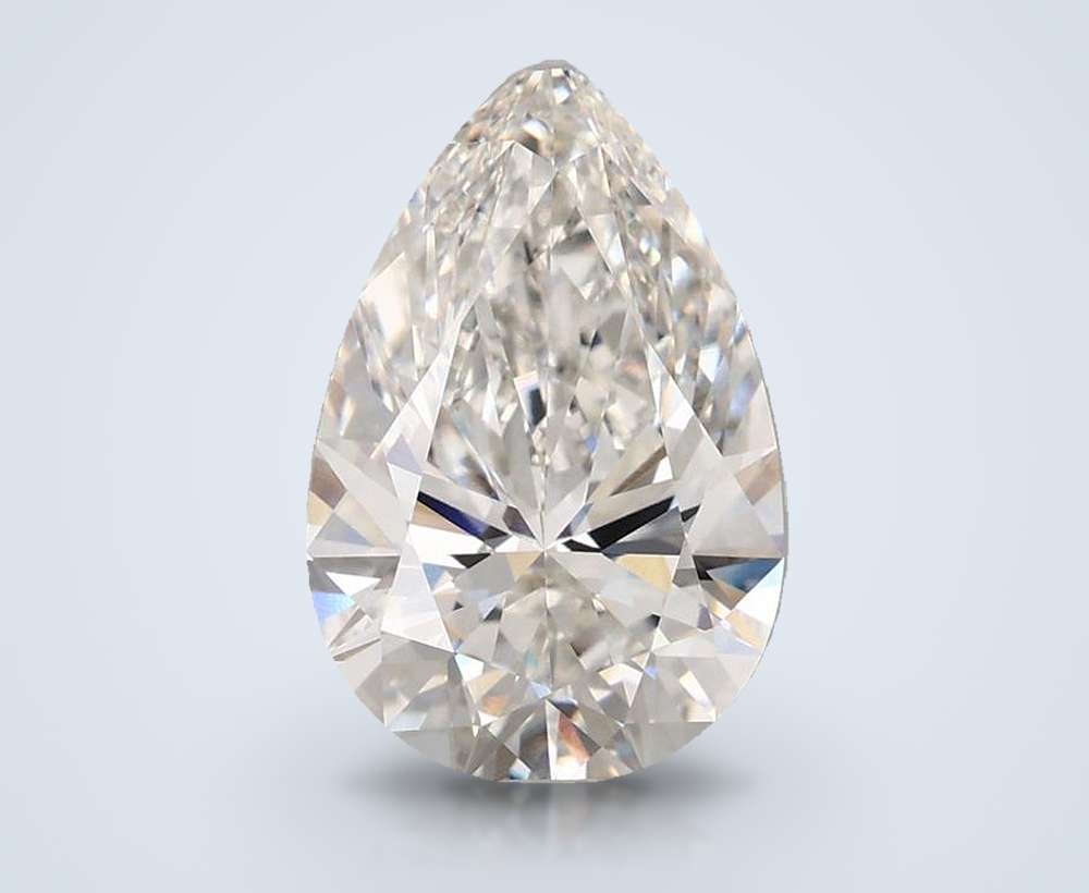 3.48 Carat Pear Lab Diamond