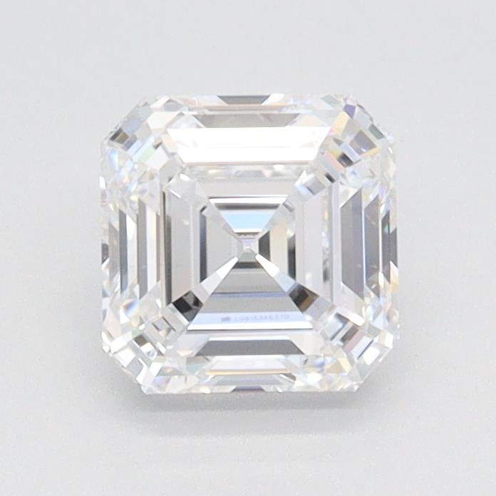 1.08ct D VS1 Rare Carat Ideal Cut Asscher Lab Grown Diamond