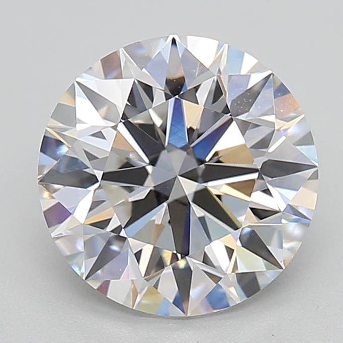 2.05ct F VVS2 Rare Carat Ideal Cut Round Lab Grown Diamond