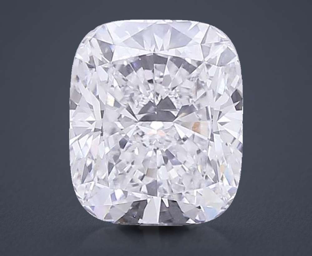 6.50 Carat Cushion Lab Diamond