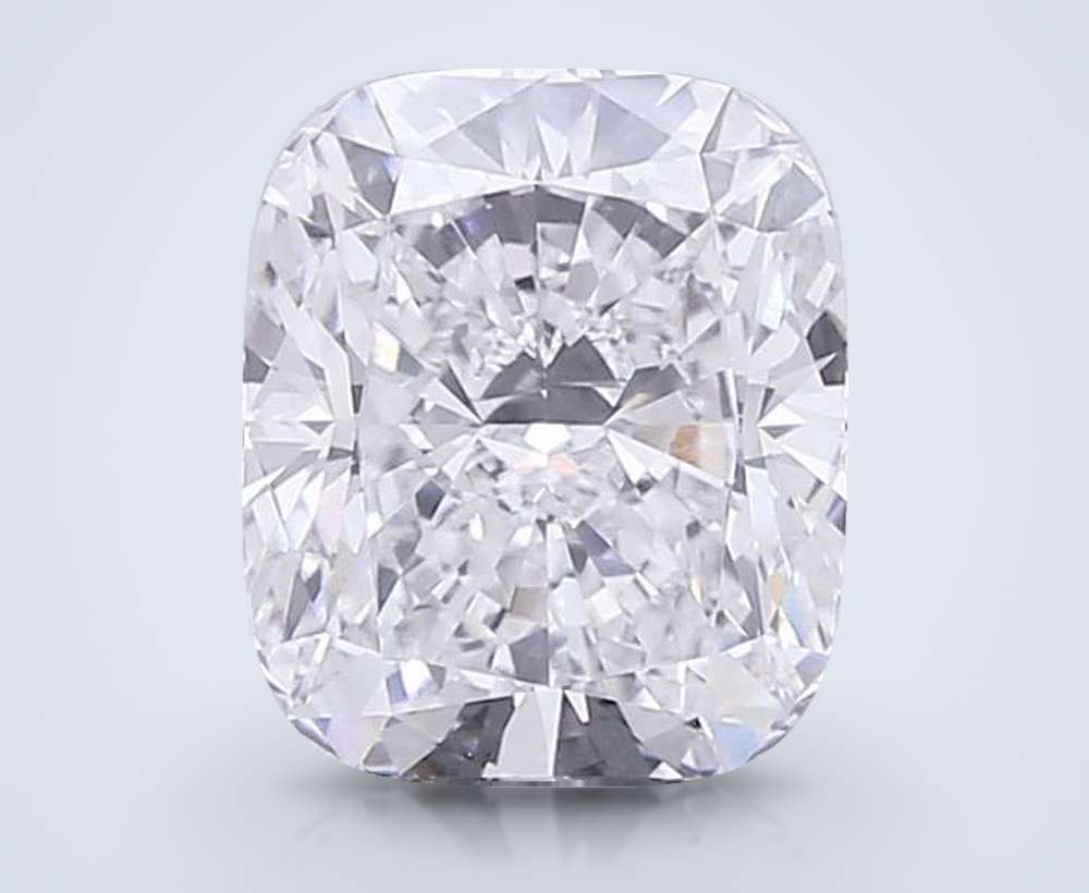 6.50 Carat Cushion Lab Diamond