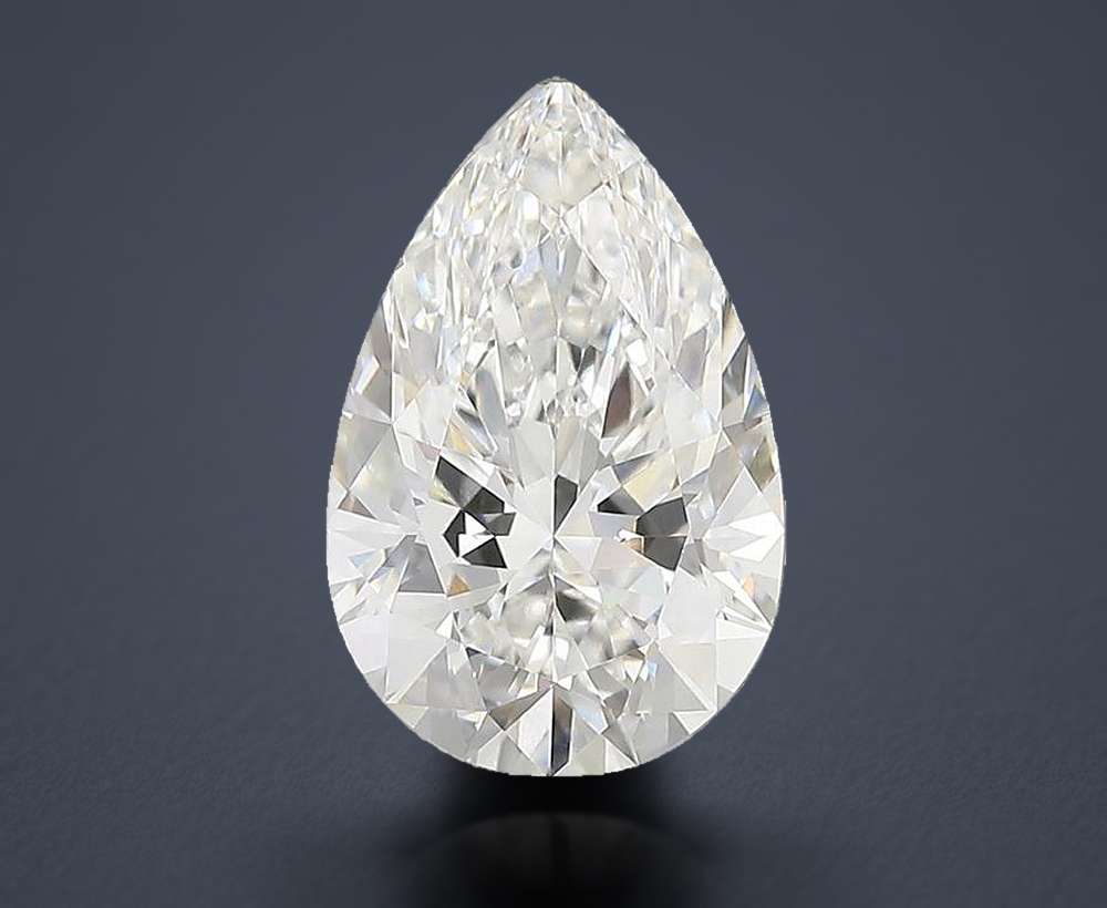 3.09 Carat Pear Lab Diamond