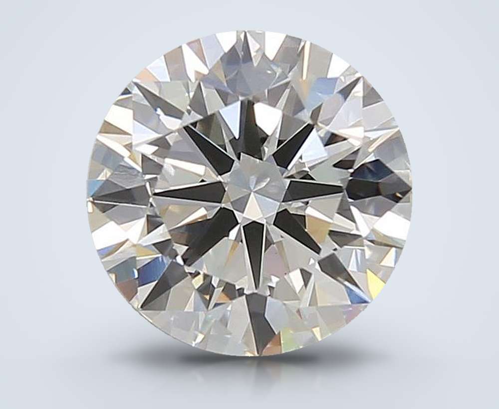 3.09 Carat Round Lab Diamond