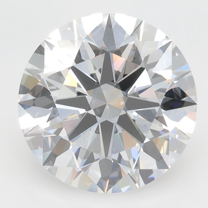 3.53ct D VVS1 Rare Carat Ideal Cut Round Lab Grown Diamond