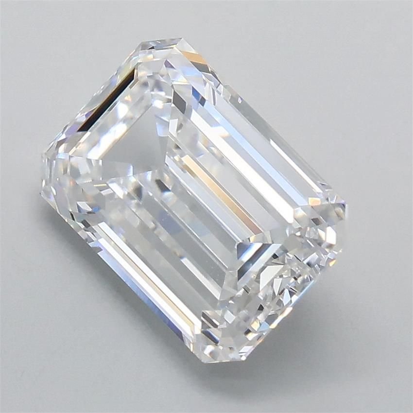 2.04ct D VVS2 Rare Carat Ideal Cut Emerald Lab Grown Diamond