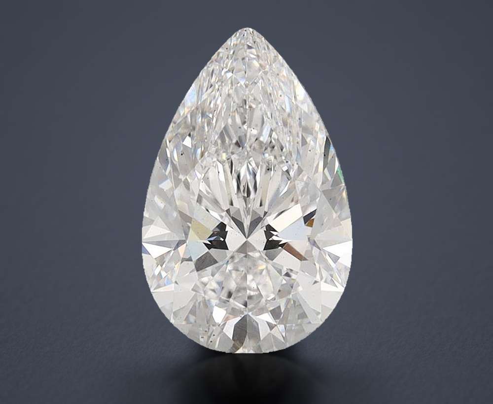 2.53 Carat Pear Lab Diamond