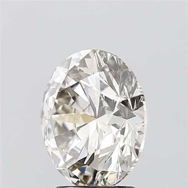 3.26ct K VS2 Rare Carat Ideal Cut Round Lab Grown Diamond