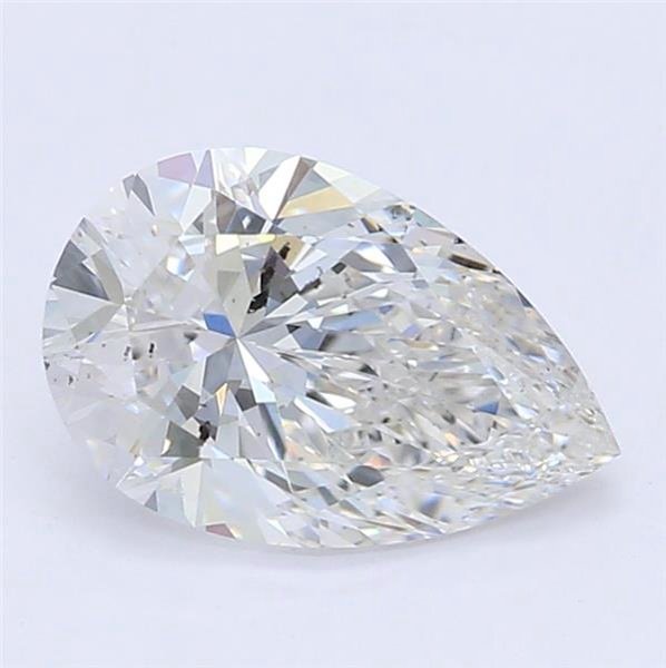 0.70ct E SI1 Very Good Cut Pear Lab Grown Diamond