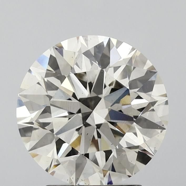 3.07ct K VS2 Rare Carat Ideal Cut Round Lab Grown Diamond