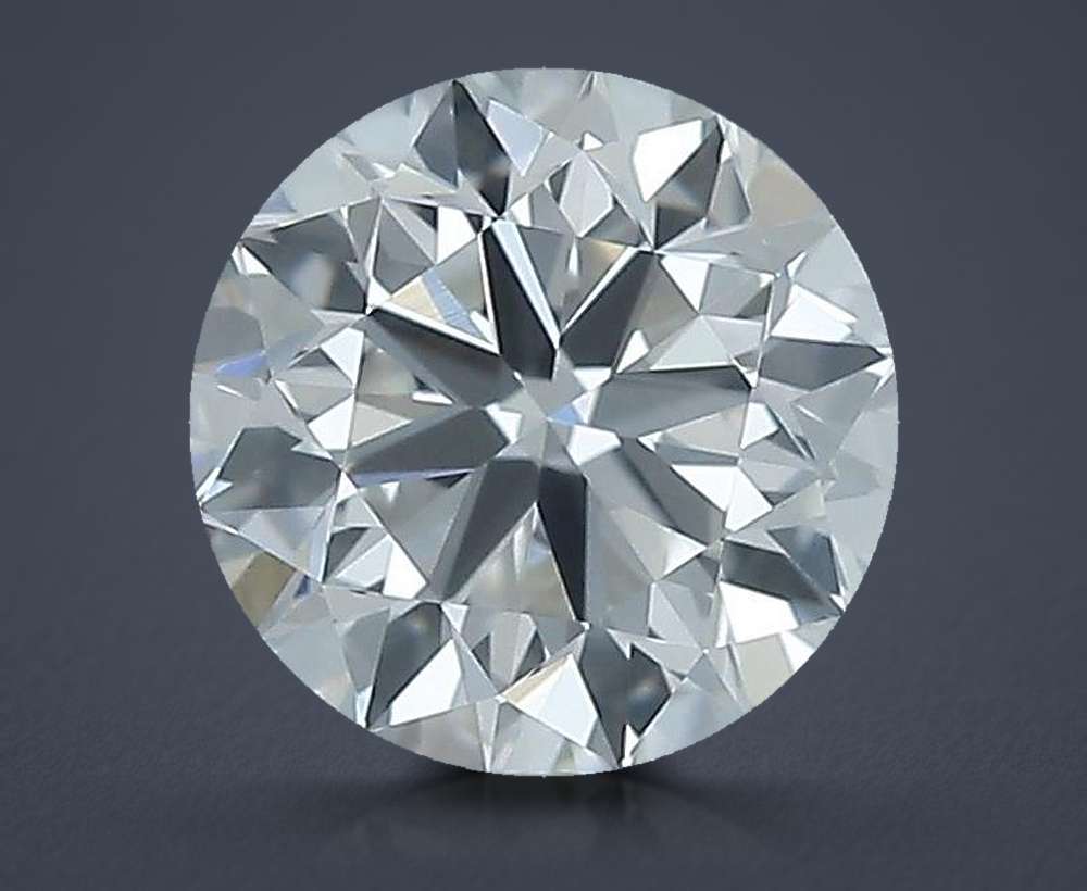 0.70 Carat Round Natural Diamond