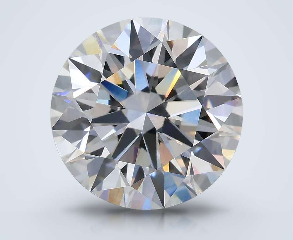 4.21 Carat Round Lab Diamond