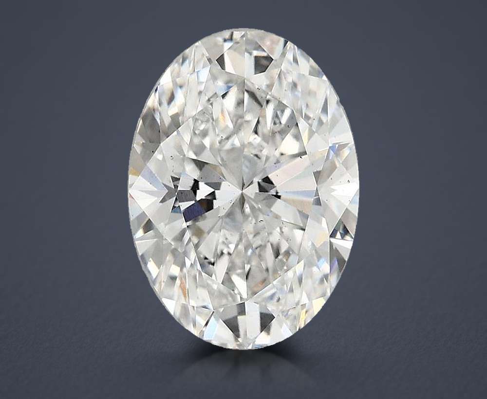 3.07 Carat Oval Lab Diamond