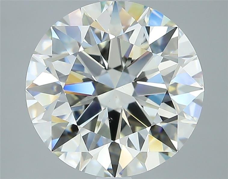 3.85ct I VS1 Rare Carat Ideal Cut Round Diamond