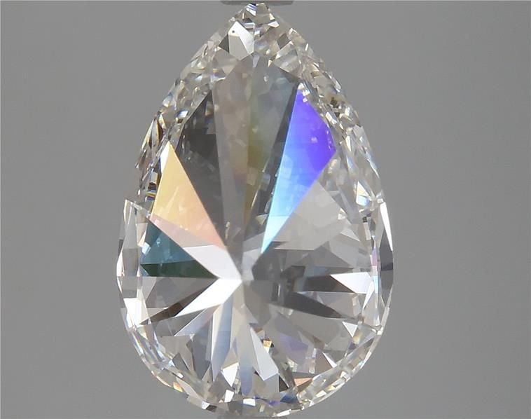 3.02ct G SI1 Rare Carat Ideal Cut Pear Lab Grown Diamond