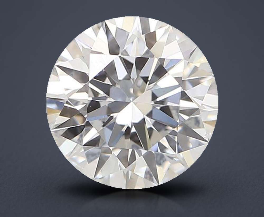 0.90 Carat Round Natural Diamond