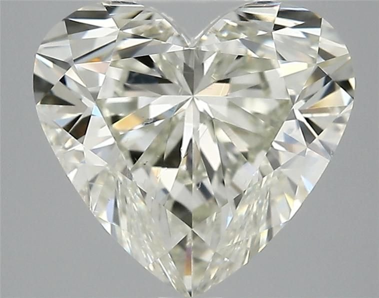 2.85ct I VS2 Rare Carat Ideal Cut Heart Diamond