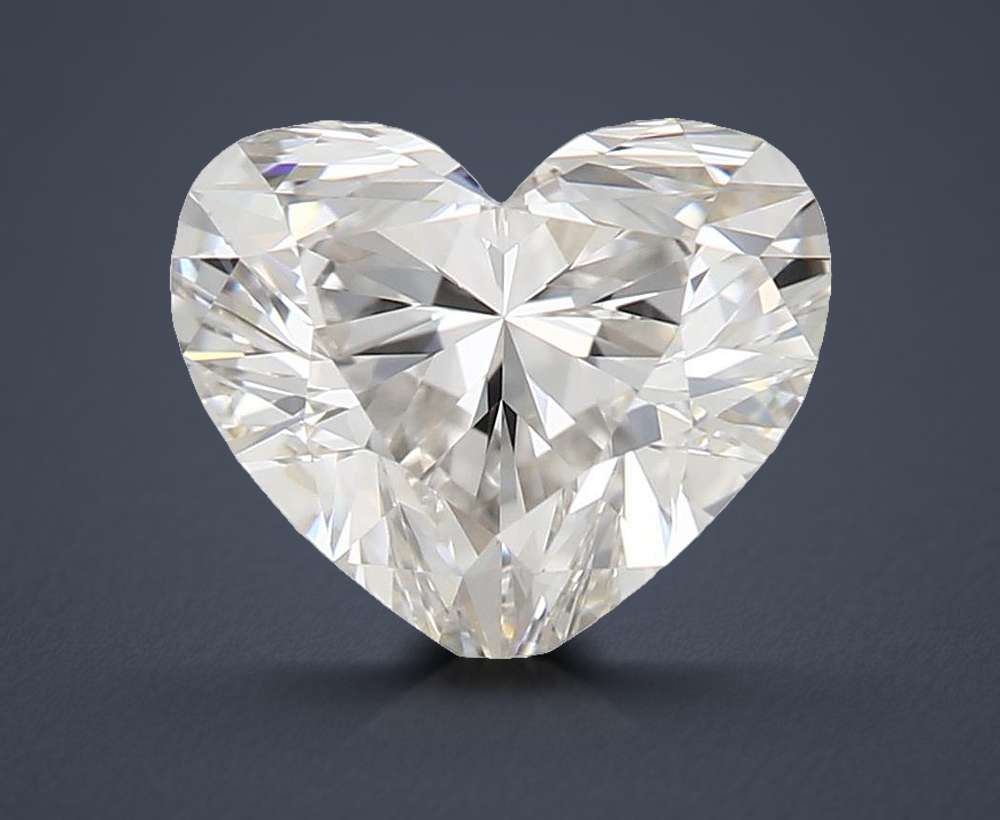 0.51 Carat Heart Natural Diamond