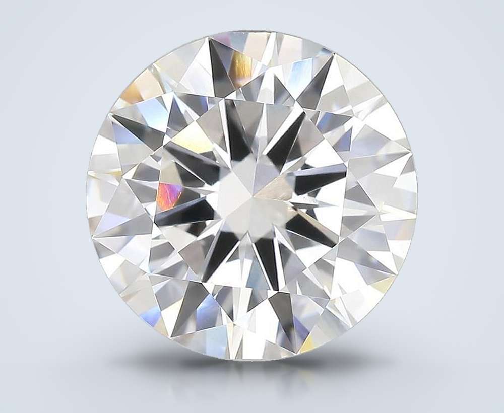 8.04 Carat Round Lab Diamond