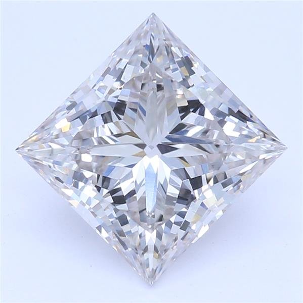 1.37ct H VS1 Rare Carat Ideal Cut Princess Lab Grown Diamond