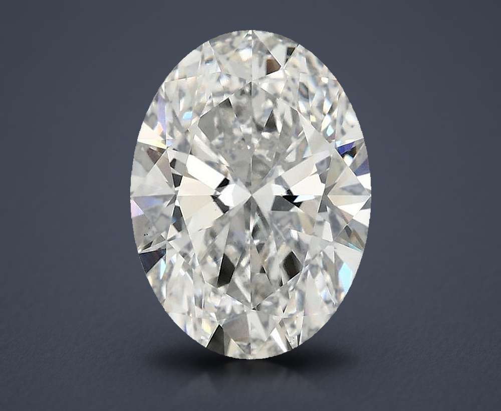 3.03 Carat Oval Lab Diamond