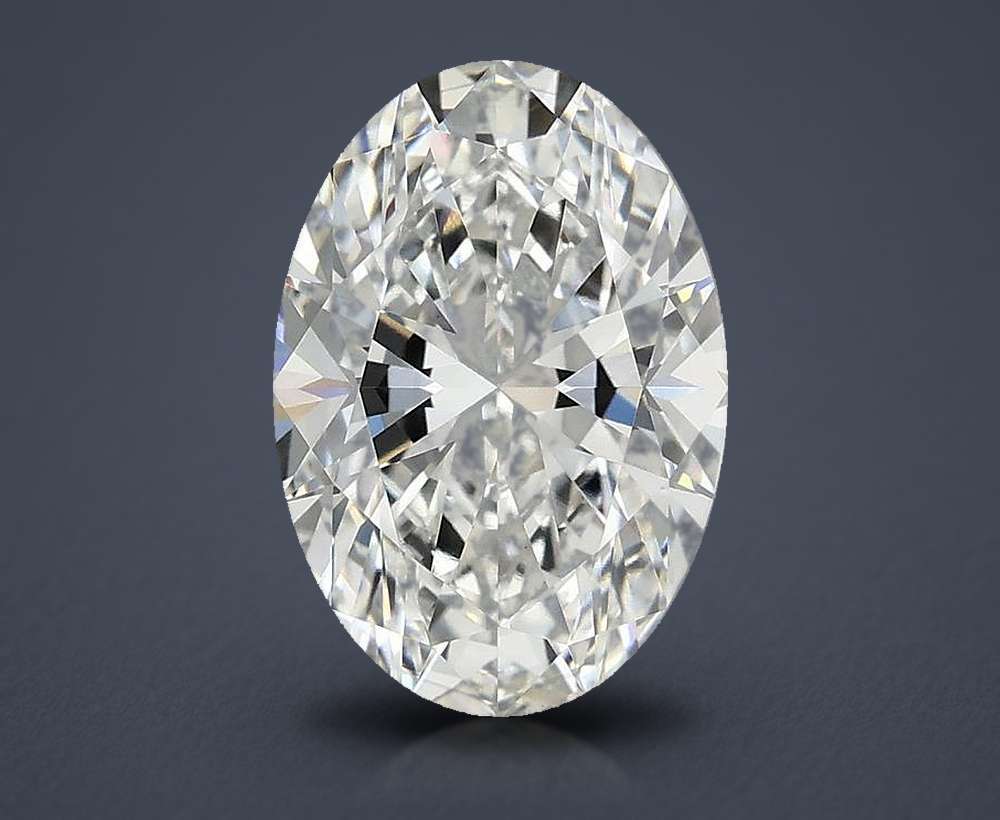 2.82 Carat Oval Lab Diamond