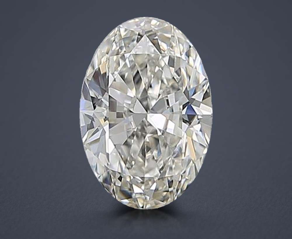 1.50 Carat Oval Natural Diamond