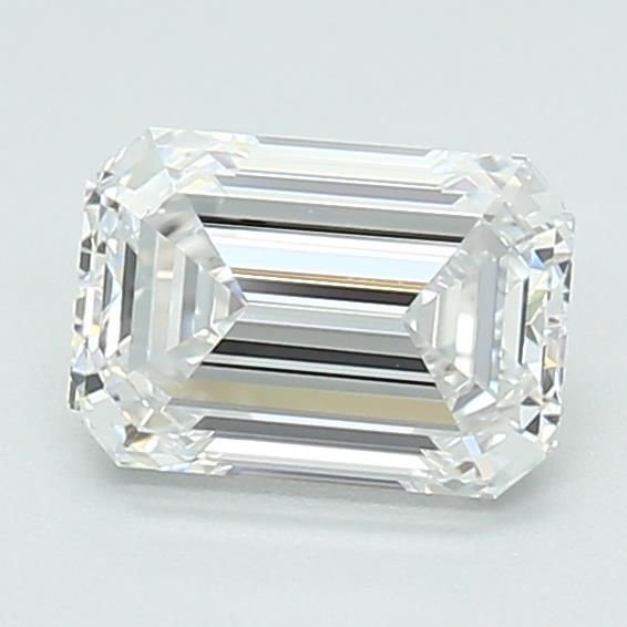 1.01ct D VS1 Rare Carat Ideal Cut Emerald Lab Grown Diamond
