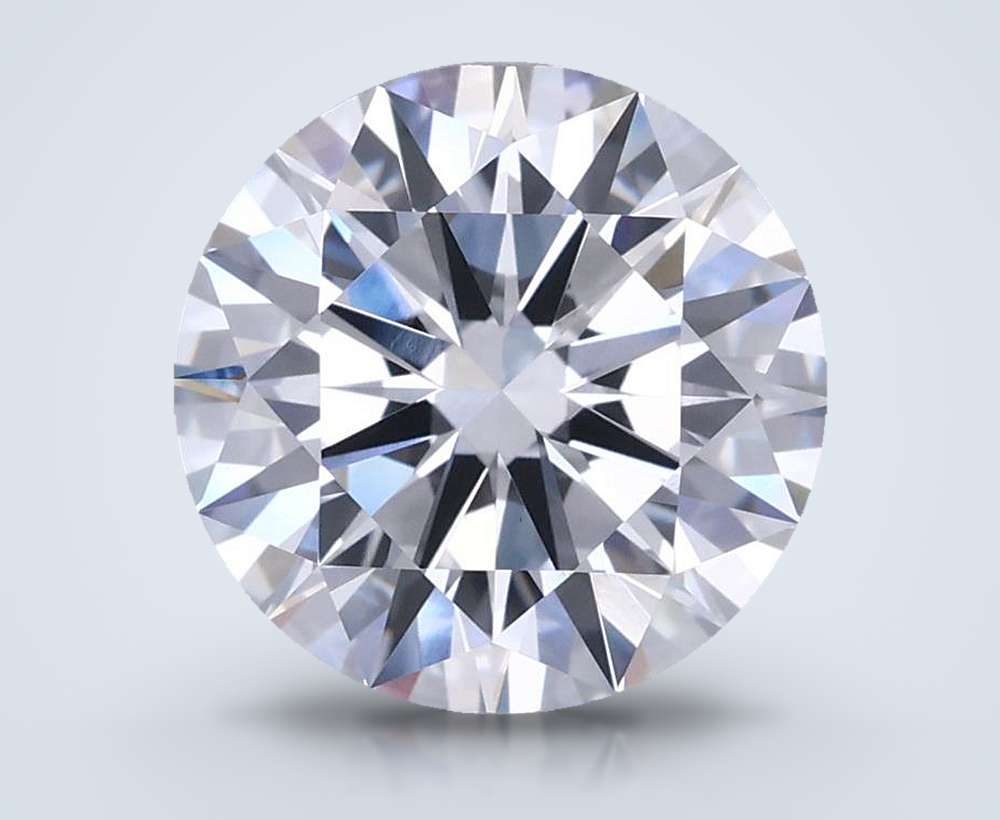 3.63 Carat Round Lab Diamond