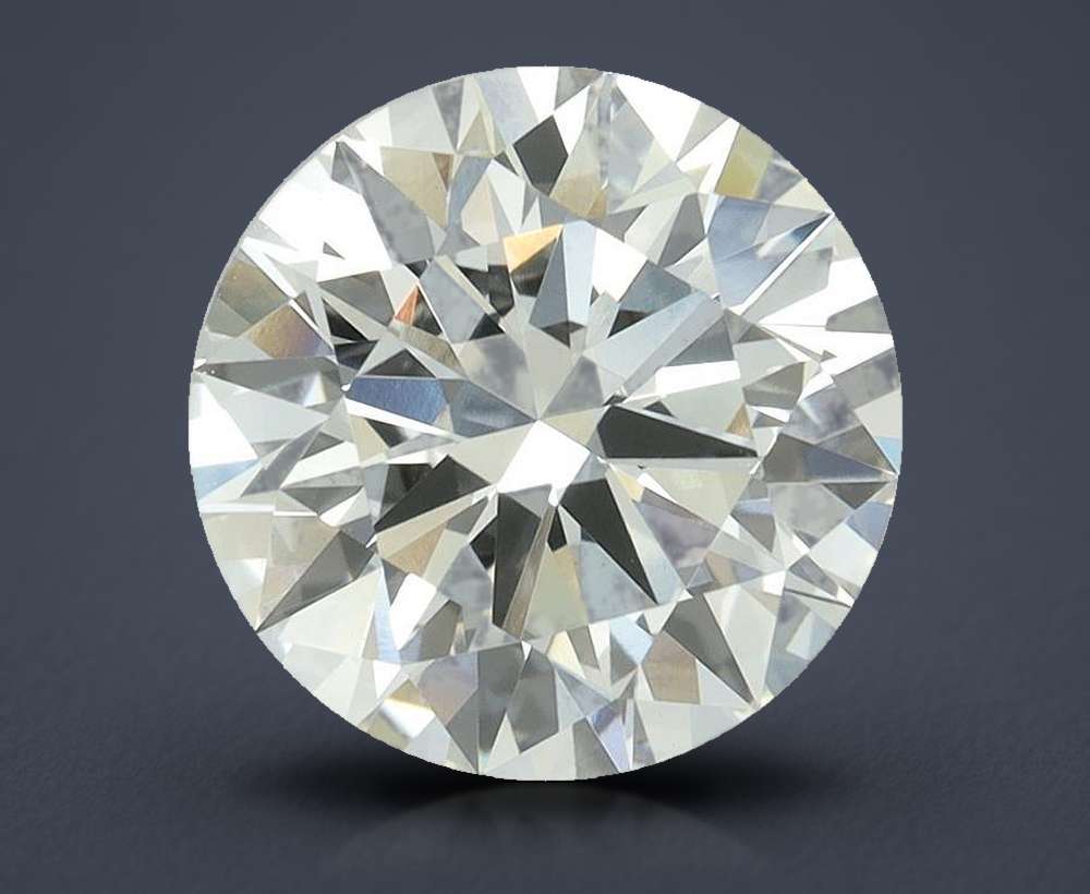 4.04 Carat Round Lab Diamond