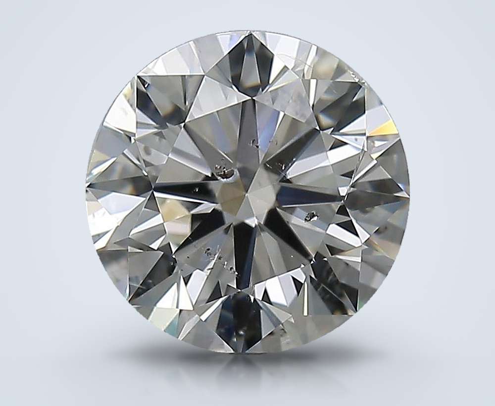 3.50 Carat Round Natural Diamond