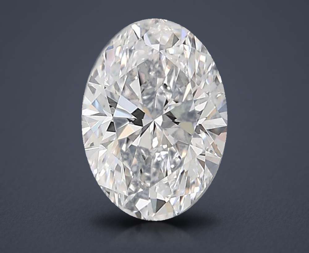 1.57 Carat Oval Lab Diamond