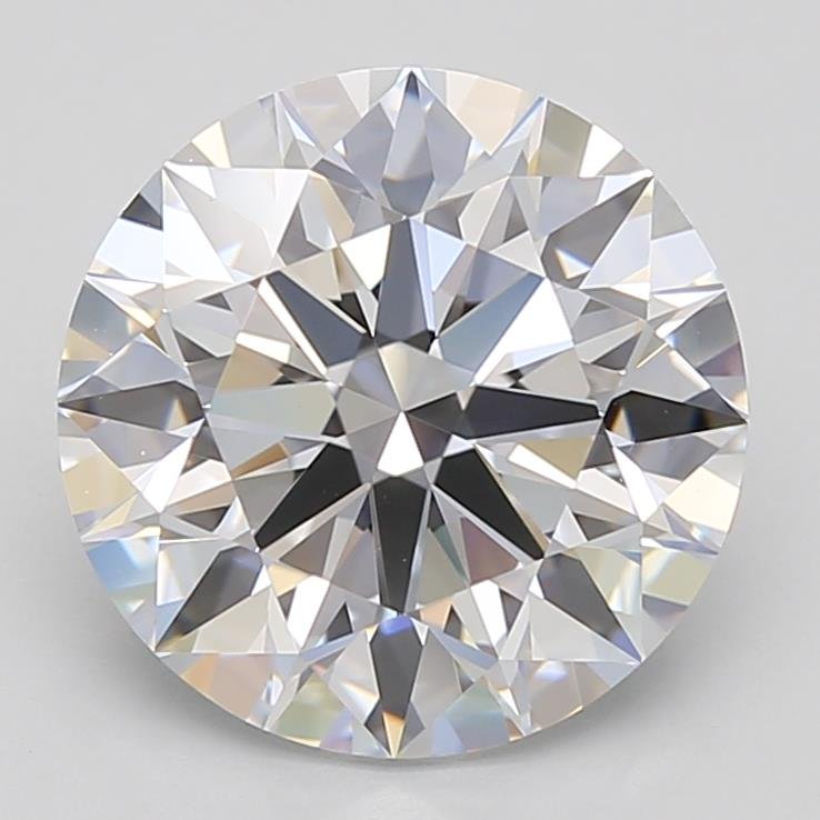 3.28ct E IF Rare Carat Ideal Cut Round Lab Grown Diamond