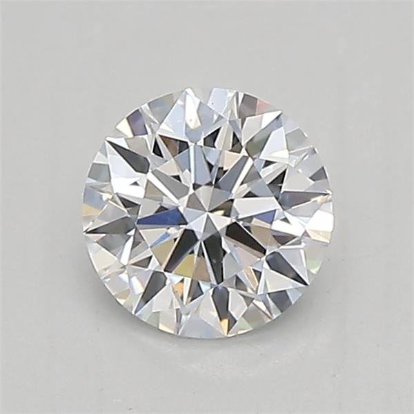 0.65ct D VVS2 Rare Carat Ideal Cut Round Lab Grown Diamond