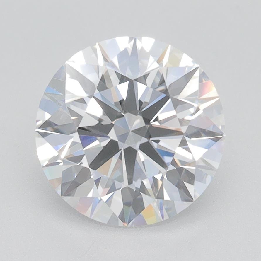 2.35ct D VVS1 Rare Carat Ideal Cut Round Lab Grown Diamond