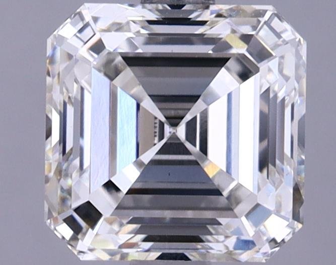 2.04ct H VS1 Rare Carat Ideal Cut Asscher Lab Grown Diamond