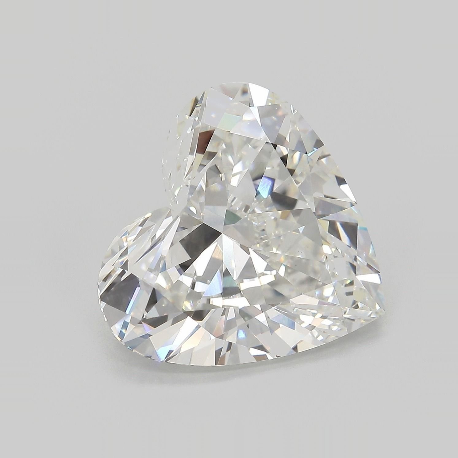 10.59ct G VVS2 Very Good Cut Heart Lab Grown Diamond
