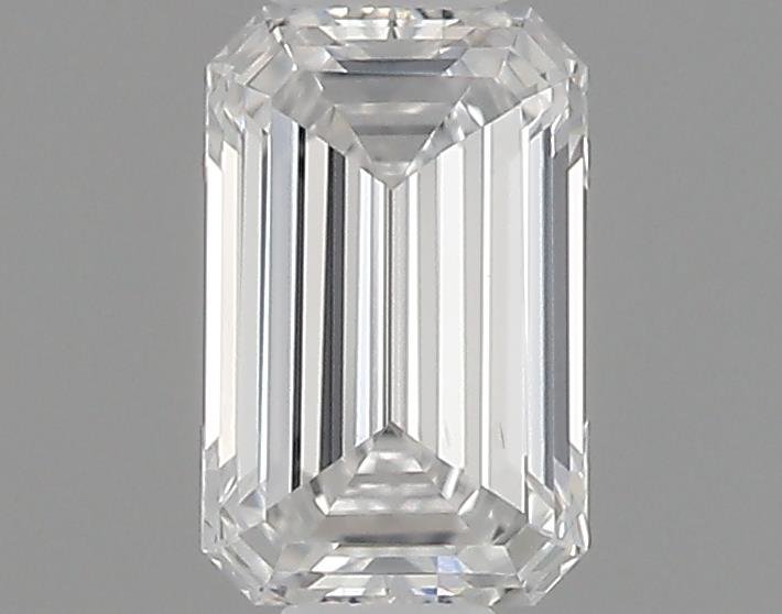 0.33ct E SI1 Rare Carat Ideal Cut Emerald Diamond